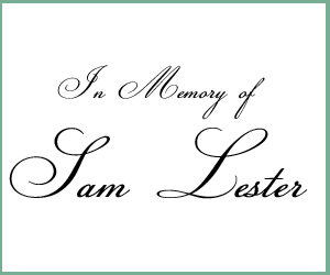 In memory of Sam Lester